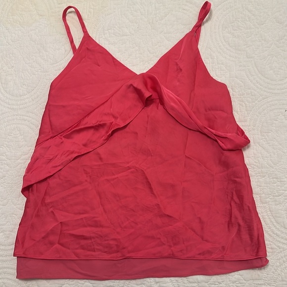 NWOT RARE Helmut Lang Rent the Runway Sash Slip Tank in Hot Pink Size 2 - Picture 8 of 11